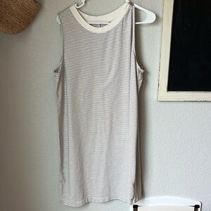 A New Day Micro‎ Striped Sleeveless Dress